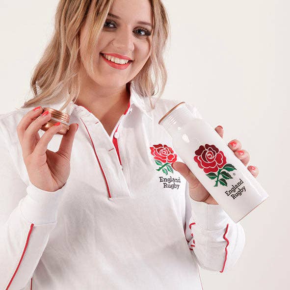 Tilnar Art - Vente Bouteilles d'eau - Bouteille d'eau en cuivre England Rugby 750 ml6