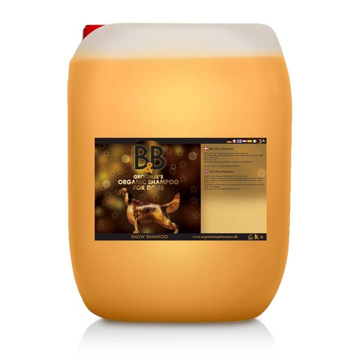 B&B Økologisk Hundeshampoo - Wholesale Pet Shampoo - Dog - Organic Show Shampoo4