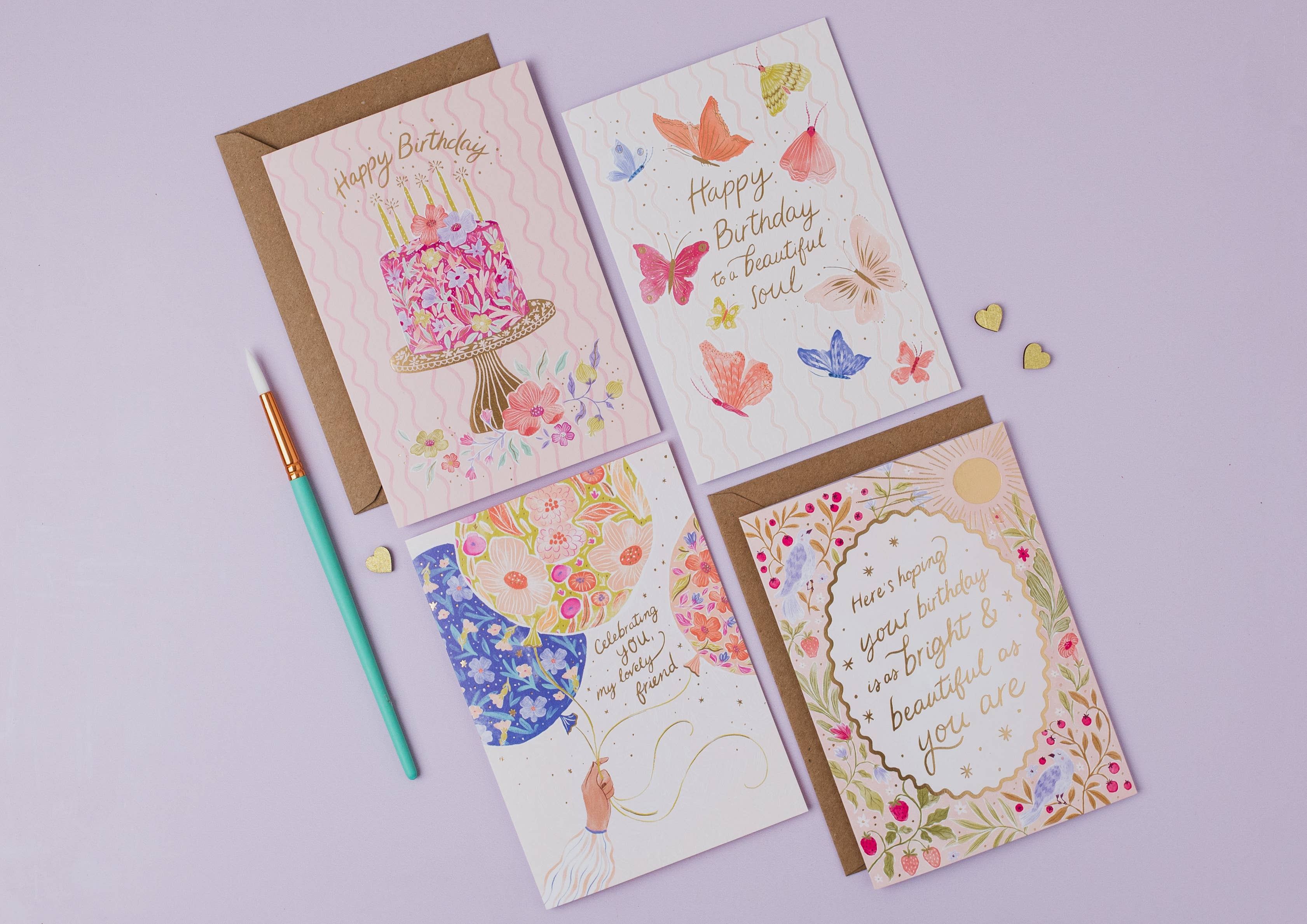Meraki Greeting Cards - Wholesale Birthday Card - Sun Frame Birthday Card 1