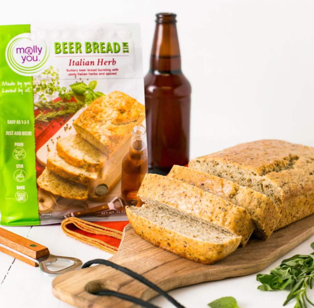 molly&you® - Wholesale Bread mix - Italian Herb Beer Bread Mix6