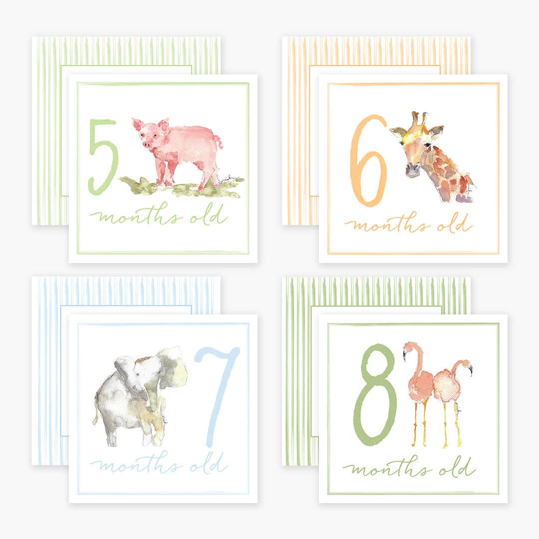 Anne Neilson Home – wholesale Milestone art/keepsake – Child & baby – Milestone Cards3