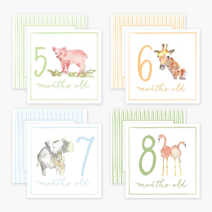 Anne Neilson Home – wholesale Milestone art/keepsake – Child & baby – Milestone Cards3