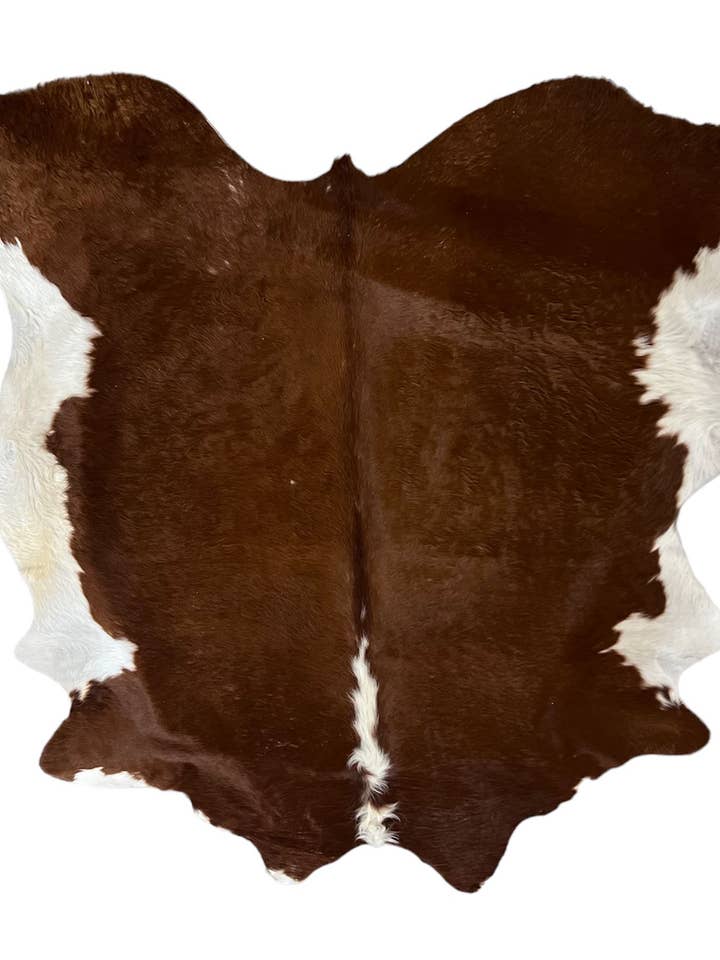 #5 brown & white cowhide for wholesale by Luises Perez Imports LLC