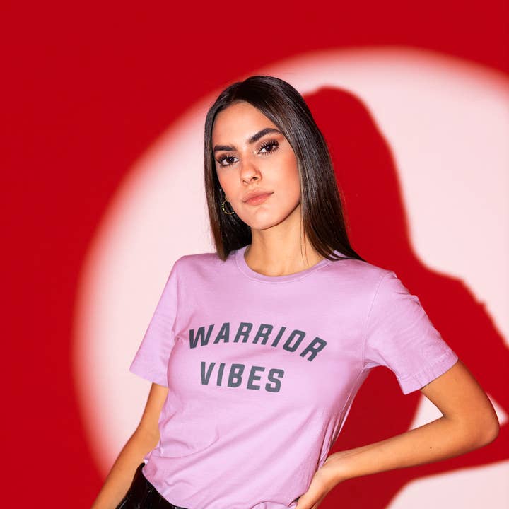 Warrior Vibes Tshirt for wholesale by ROTD Crafter's Corner