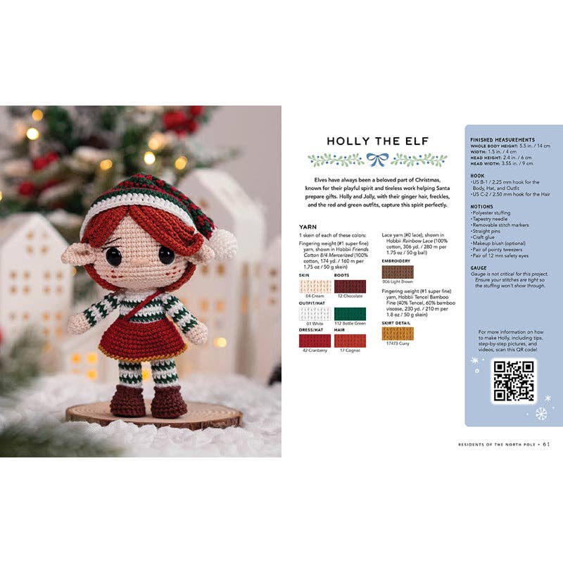 Insight Editions - #1 Pop Culture Publisher - Wholesale Crafts, Hobbies & DIY Book - Crochet Amigurumi for the Holidays (SUPER SALE!)6
