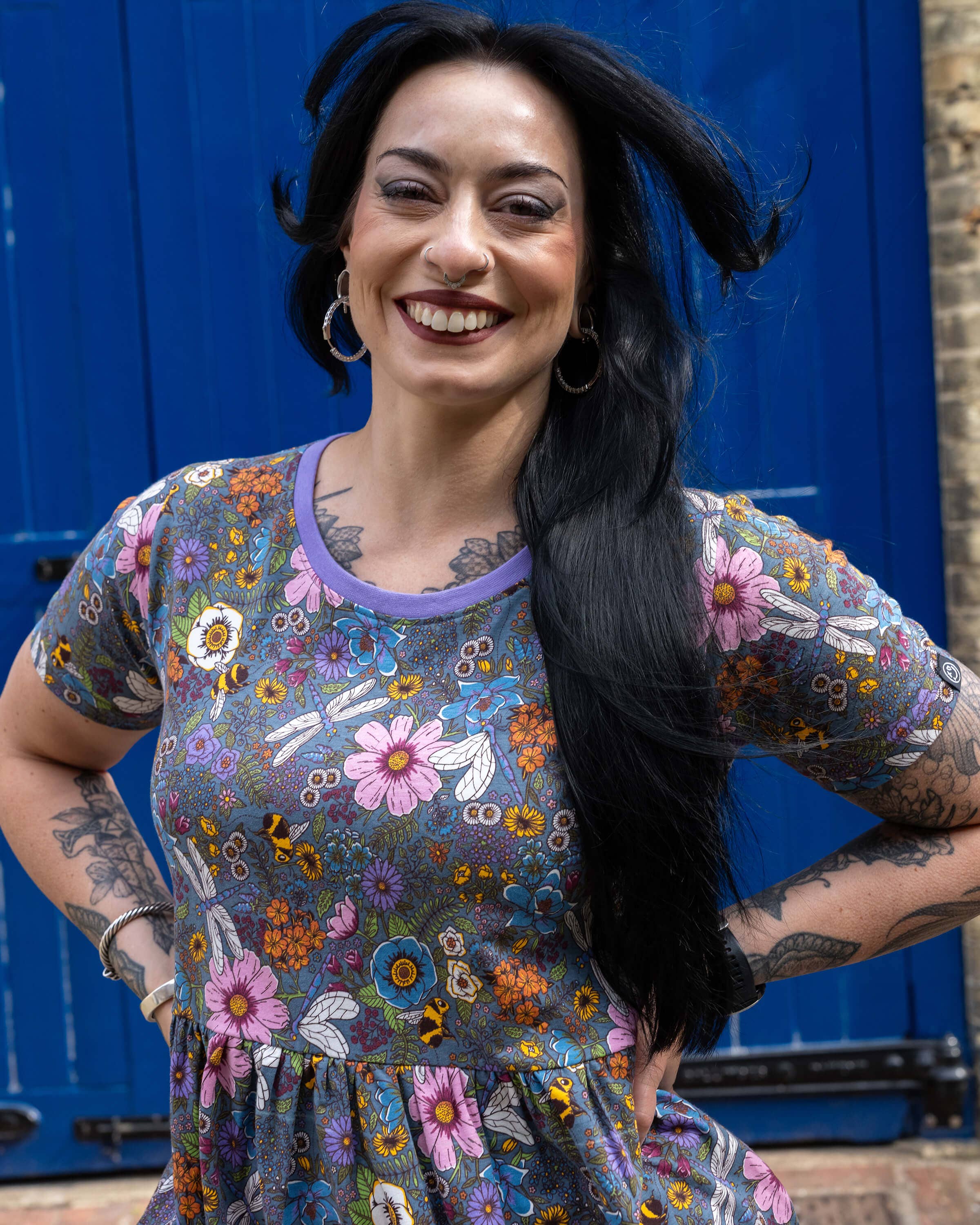 Rebel Romance - Wholesale Dress - Women's - Rebel Romance Cottagecore Stretch Smock Dress13