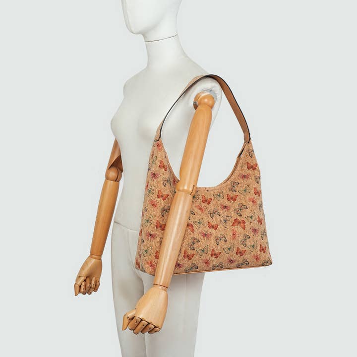 Korktryckt Hobo-väska # 26715 för wholesale av House of Milano