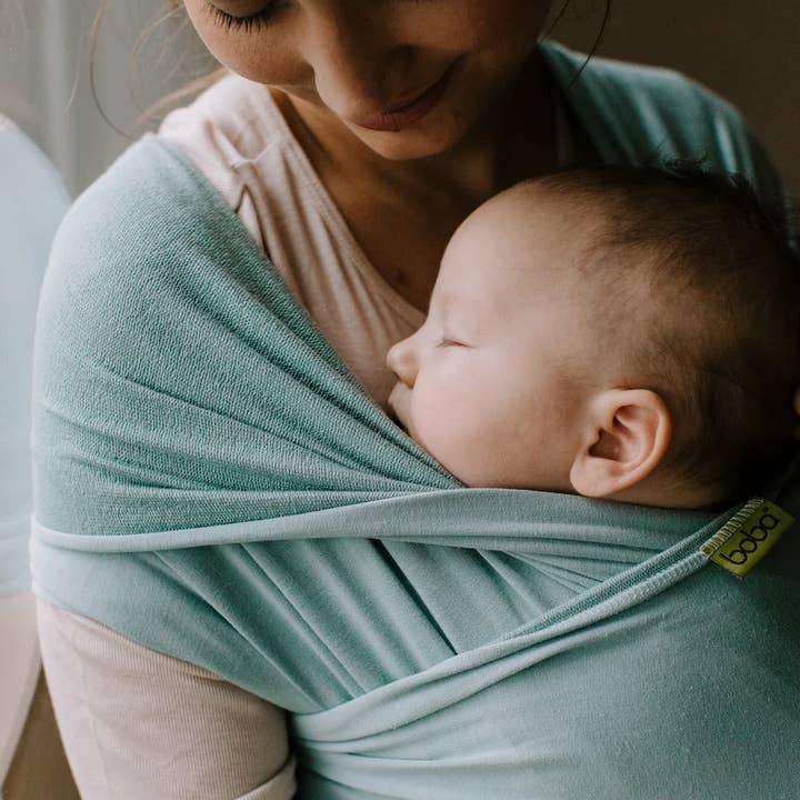 Boba - Wholesale Baby Wrap/Sling - Boba Serenity Baby Wrap Sea Mist4