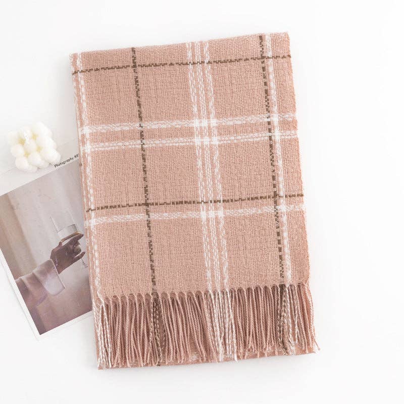 Funkyrel® Atzbranding Limited – wholesale Scarf – Women's – Scarvii - Plaid Graceful Scarf8