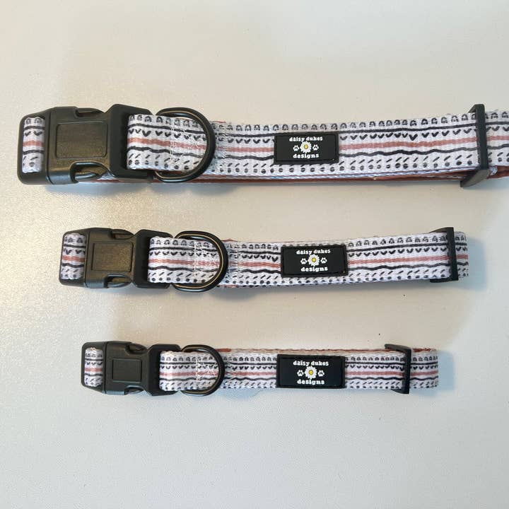 Pride Rock Adjustable Fabric Dog Collar for wholesale by Daisy Dukes Designs