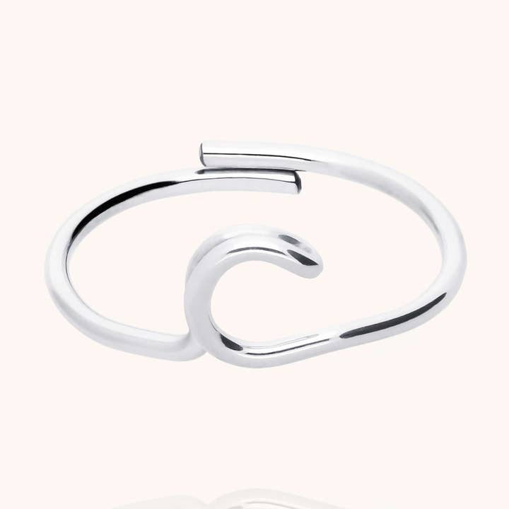 Original Initial Ring - silver for wholesale by Atelier Paulin