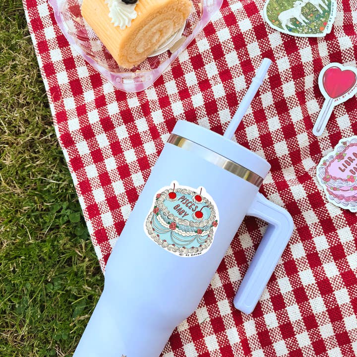 Art By Elowyn - Wholesale Sticker - Zodiac Cake Stickers - Individual Stickers 15