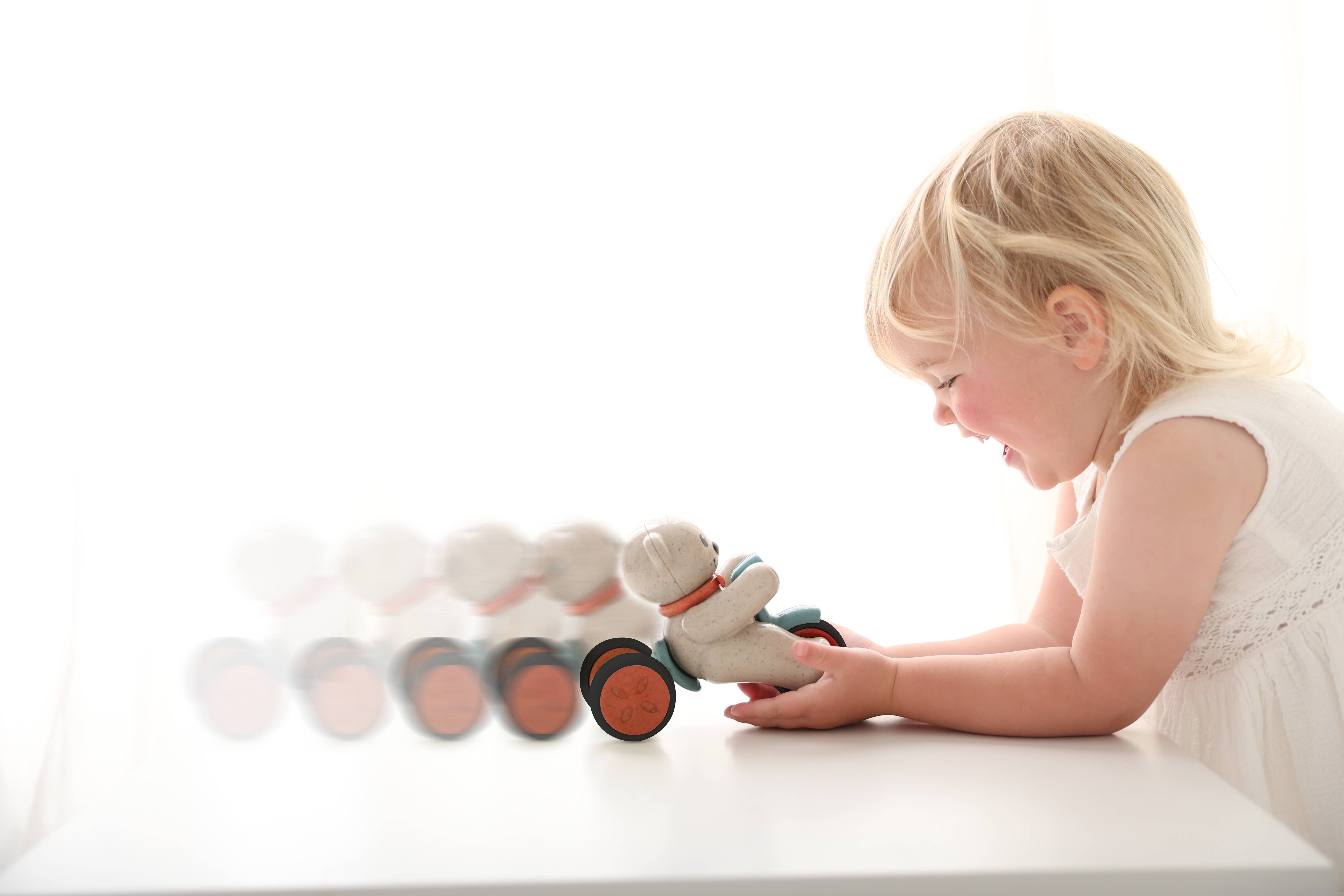 TOLO BIO - Wholesale Classic Toy - Kids - Tolo Bio Push and Go Bear2