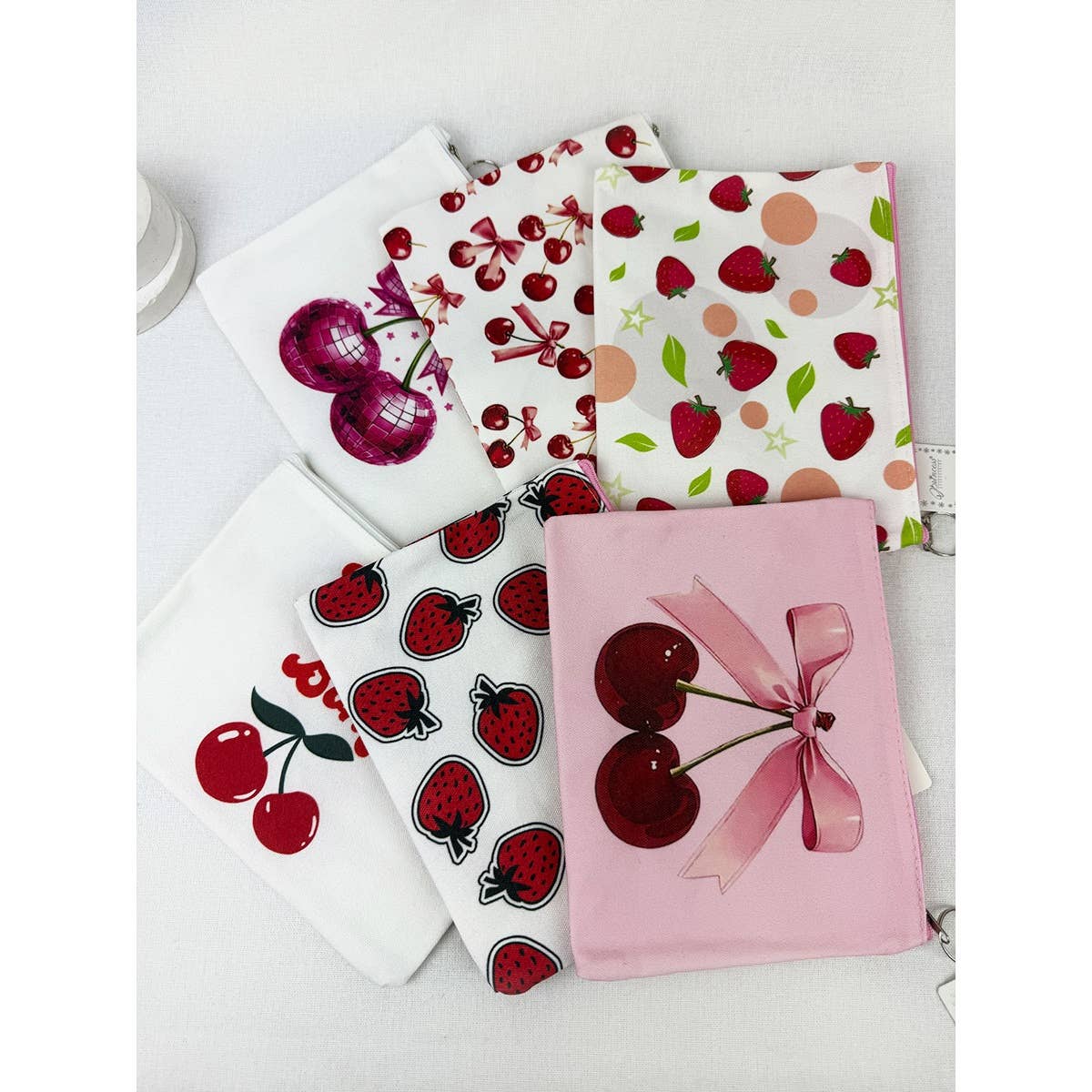 MIX COLOR Fruit Design Printed Coin Purse for wholesale on Faire2