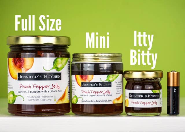Jennifer's Kitchen - Wholesale Jam/Jelly - Peach Pepper Jelly - 11oz - CASE of 121