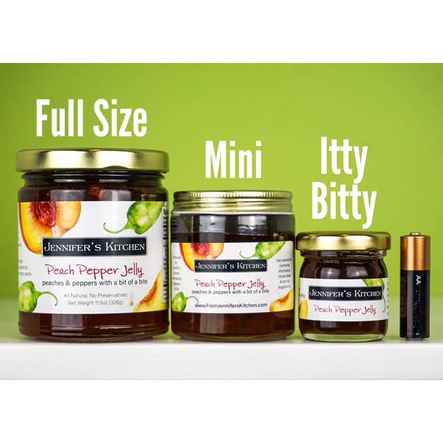 Jennifer's Kitchen - Wholesale Jam/Jelly - Peach Pepper Jelly - 11oz - CASE of 121