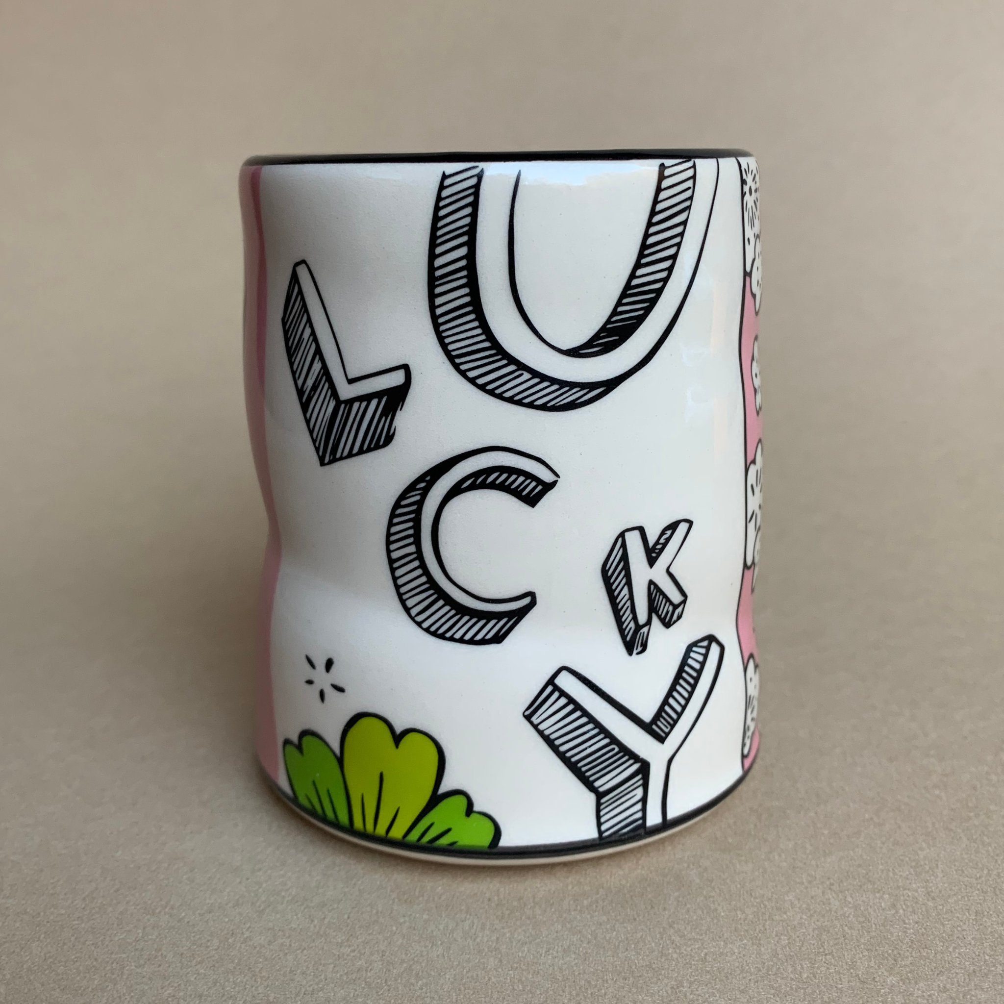 The Bowl Maker - Wholesale Coffee Mug - Lucky Pig Cup - Large Ceramic Mug2