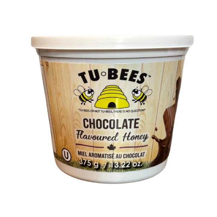 Tu-Bees Honey & Beeswax Candles - Wholesale Honey - Gourmet Honey Tub - Chocolate - OU Kosher