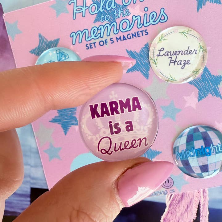 Typo Lettering Co - Wholesale Magnet - Tay Inspired Midnights 5 pack magnets1