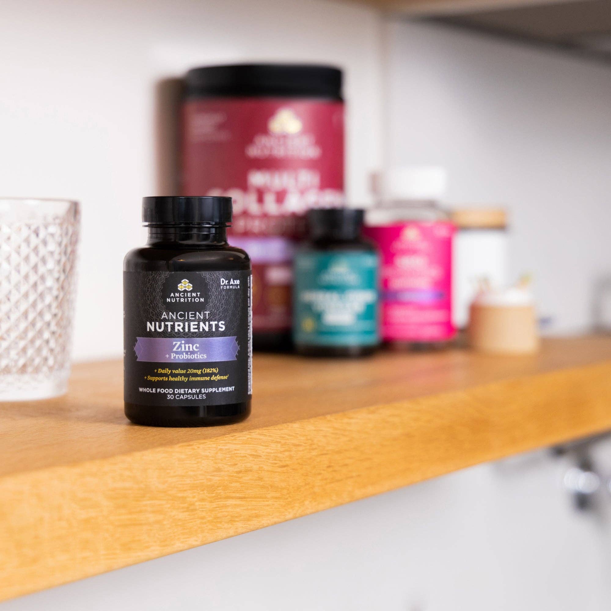 Black Ancient Nutrients Zinc + Probiotics | Capsules (30 Capsules) for wholesale on Faire2