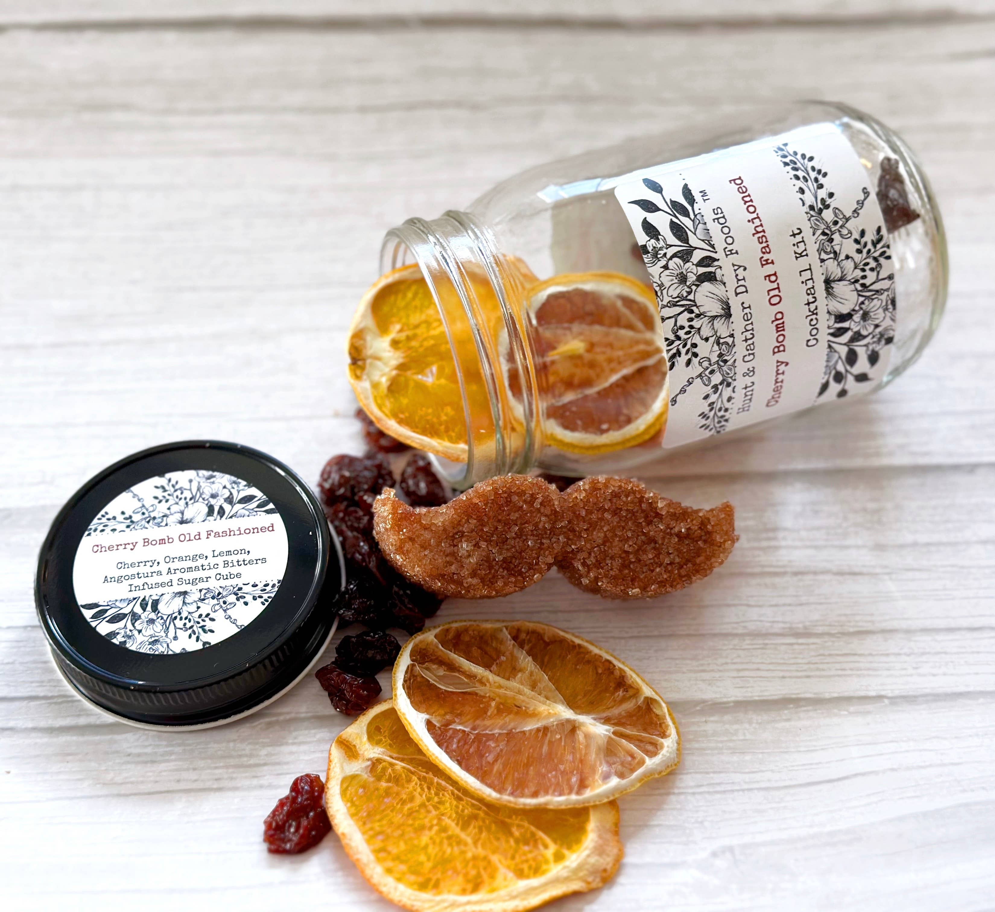 Hunt and Gather Dry Foods - Wholesale DIY Drink Kit - Cherry Bomb Old Fashioned Cocktail Kit2