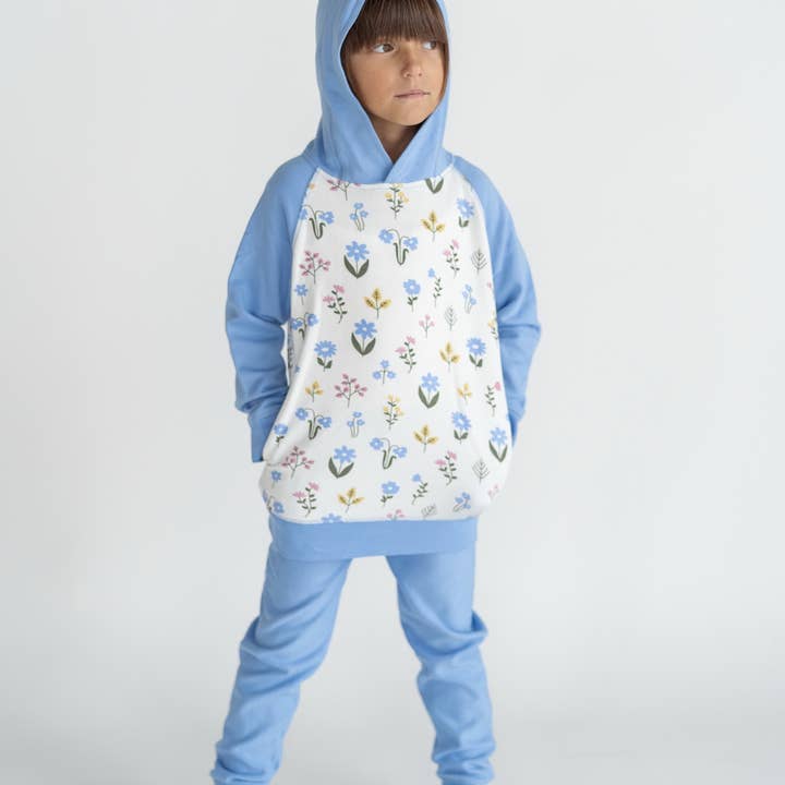 Chandail à capuchon en molleton de bambou pour la vente par Silkberry Baby