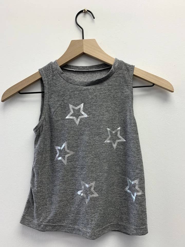 Débardeur Open Star Argent pour la vente par Fanilu