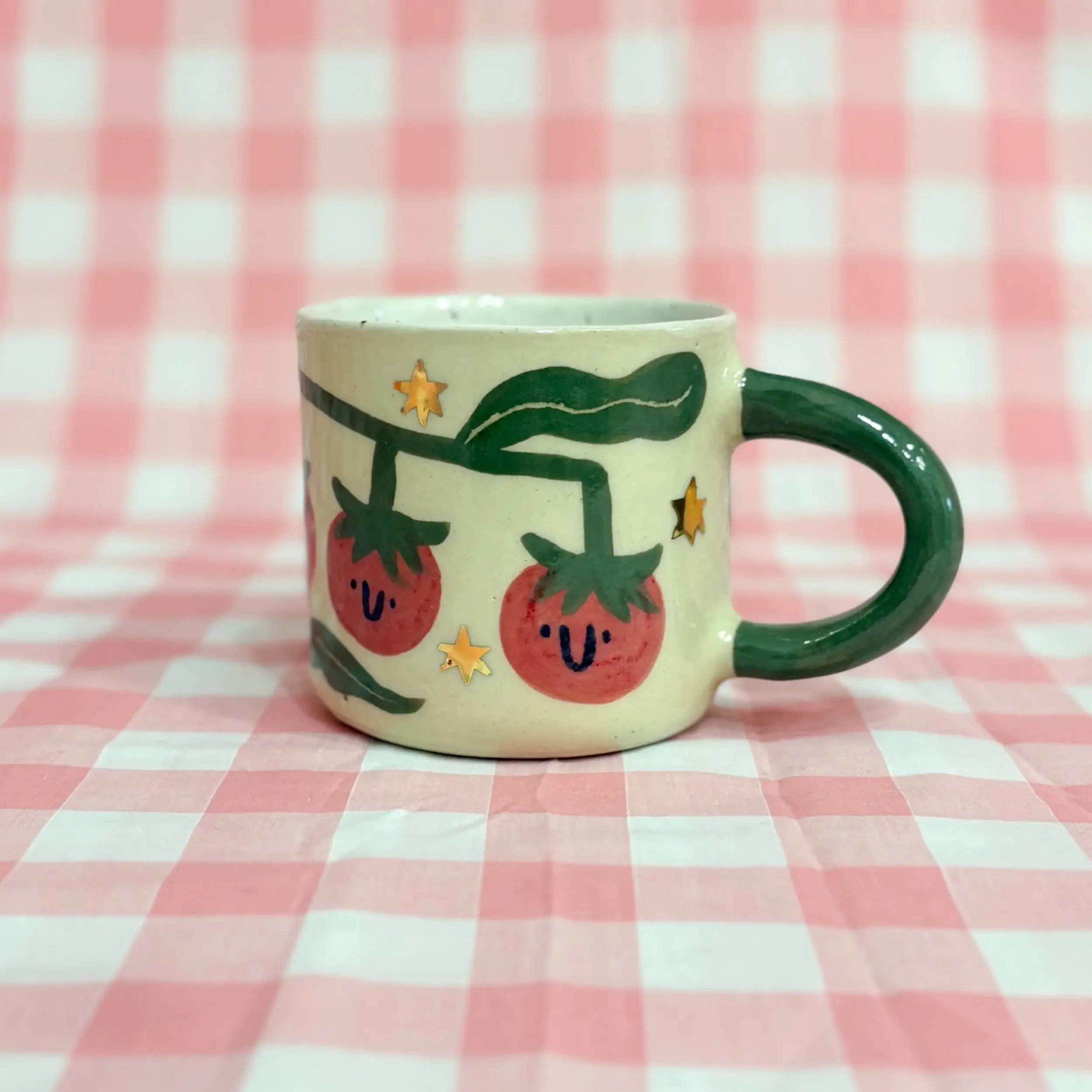 Rosi Tooth - Wholesale Coffee/Tea Cup - Tomato Mug2
