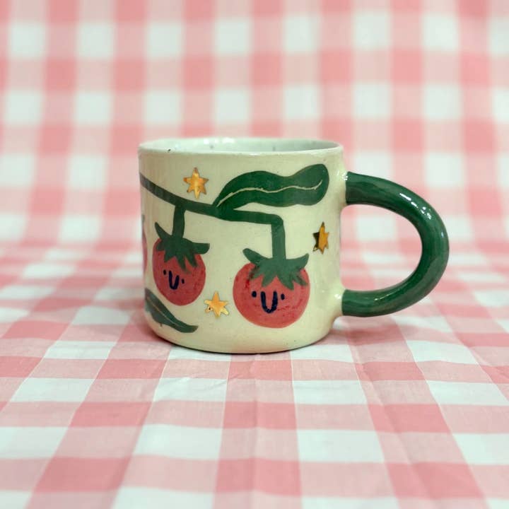 Rosi Tooth - Wholesale Coffee/Tea Cup - Tomato Mug2