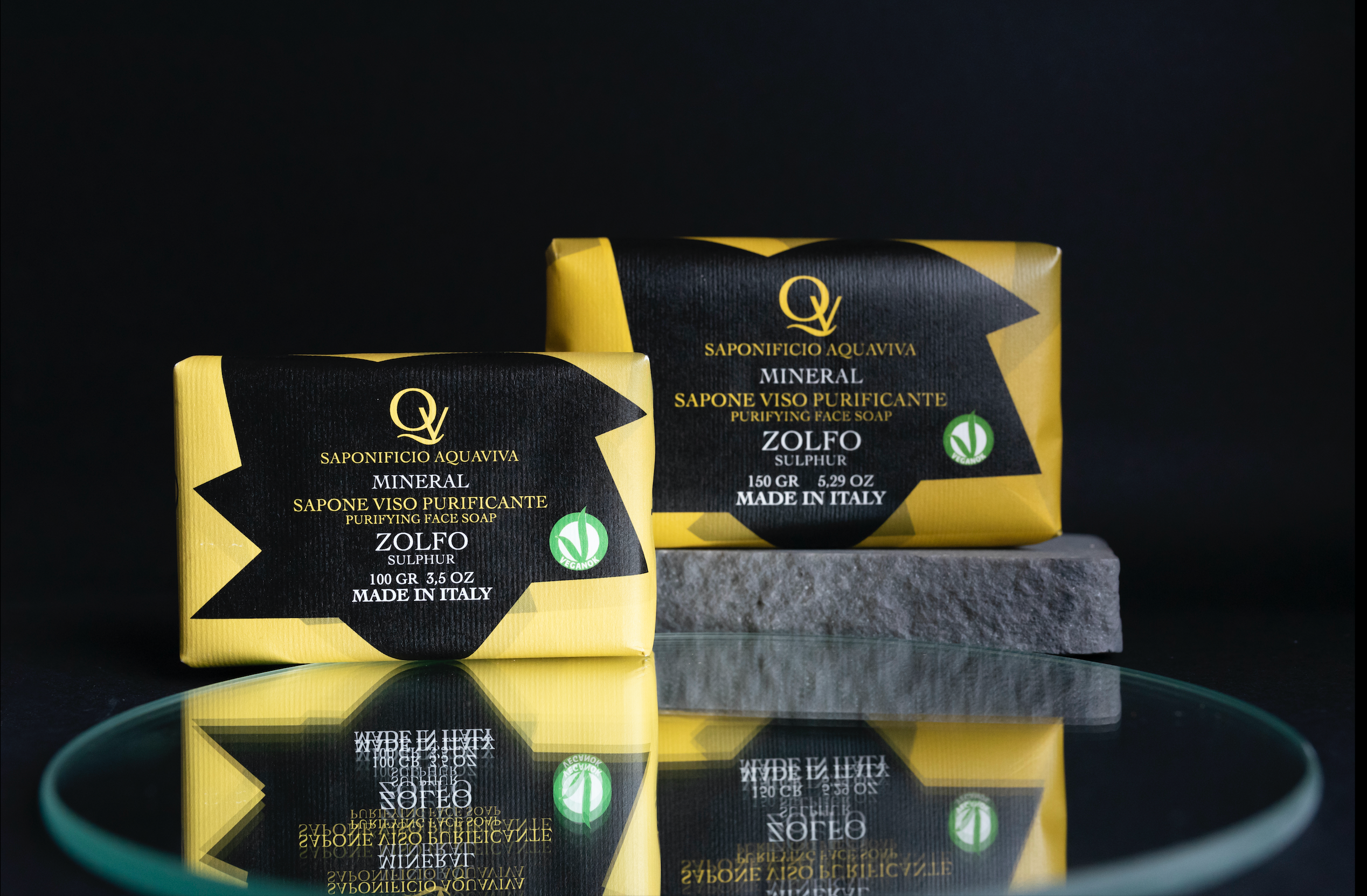 Saponificio Aquaviva - Wholesale Bar Soap - Sulfur face and body soap0