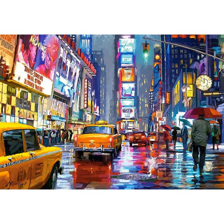 TREFL by Bridge Toys - Wholesale Puzzle - Adult - 1000 Piece Jigsaw Puzzle, Times Square, NY, New York1