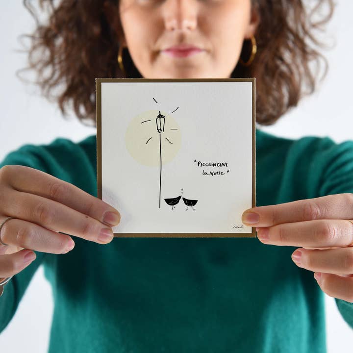 mersì gift designers - Wholesale Birthday Card - C05 - Greeting card - birthday card - handmade in Italy1