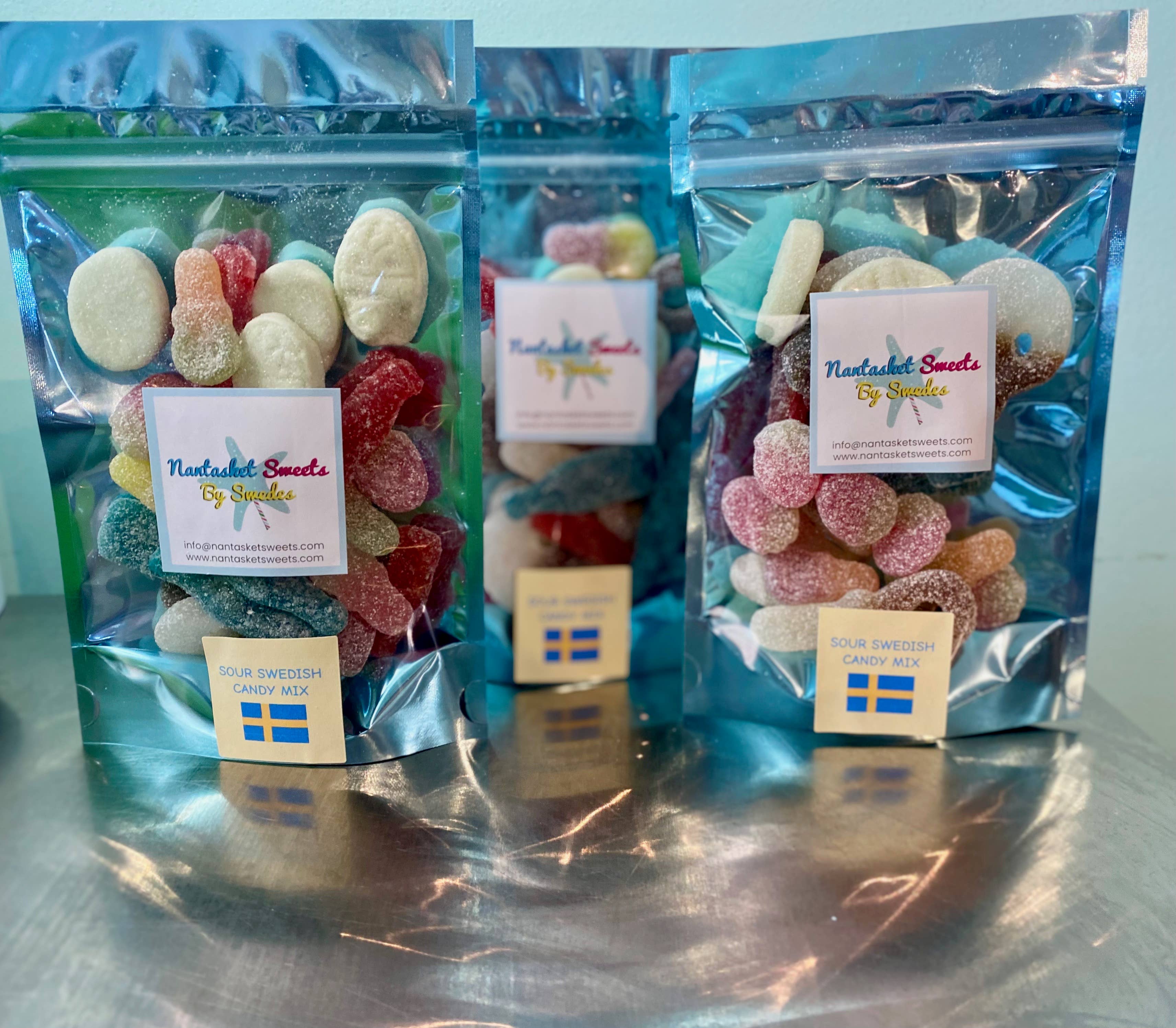 Nantasket Sweets By Swedes - Wholesale Gummy - Swedish Candy Sour Mix3