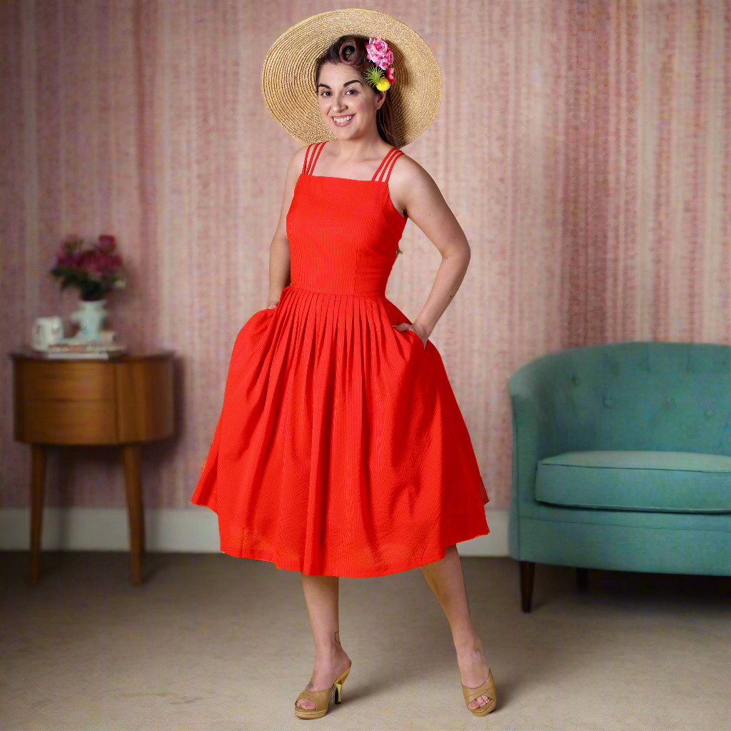 Red Tammy Circle-Kleid für Petite Größen für den Großhandel auf Faire3