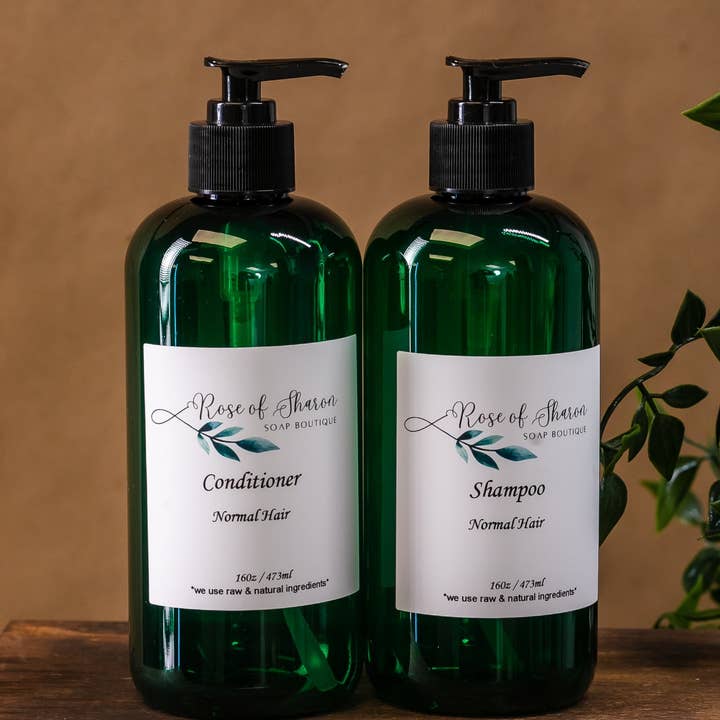 Balsam & Shampoo sæt for engroshandel hos Rose of Sharon Soap Boutique