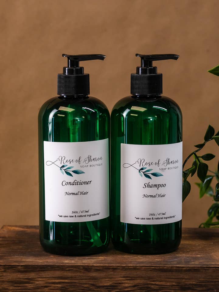 Conditioner & Shampoo Set for wholesale by Rose of Sharon Soap Boutique