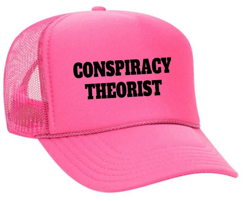 Inappropriate Trucker Hats - Wholesale Trucker Hat - Women's - Conspiracy Theorist Trucker Hat29