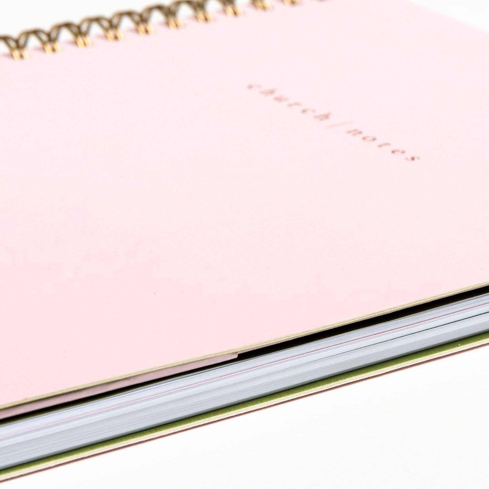 Church Notes Co. - Vente Cahiers - Carnet d'étude biblique Blush Church Notes9