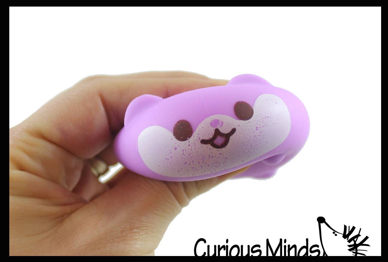 Curious Minds Toys - Wholesale Fidget Toy - Kids - 1 Soft Mini Kawaii Animal Stress Ball - Sensory Fidget Stres8