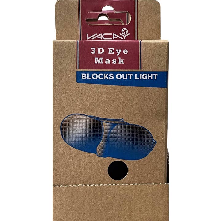 Max-Link Solutions Ltd – wholesale Sleep/eye mask – VACAY 3D Travel Eye Mask, Sleeping Eye Cover8