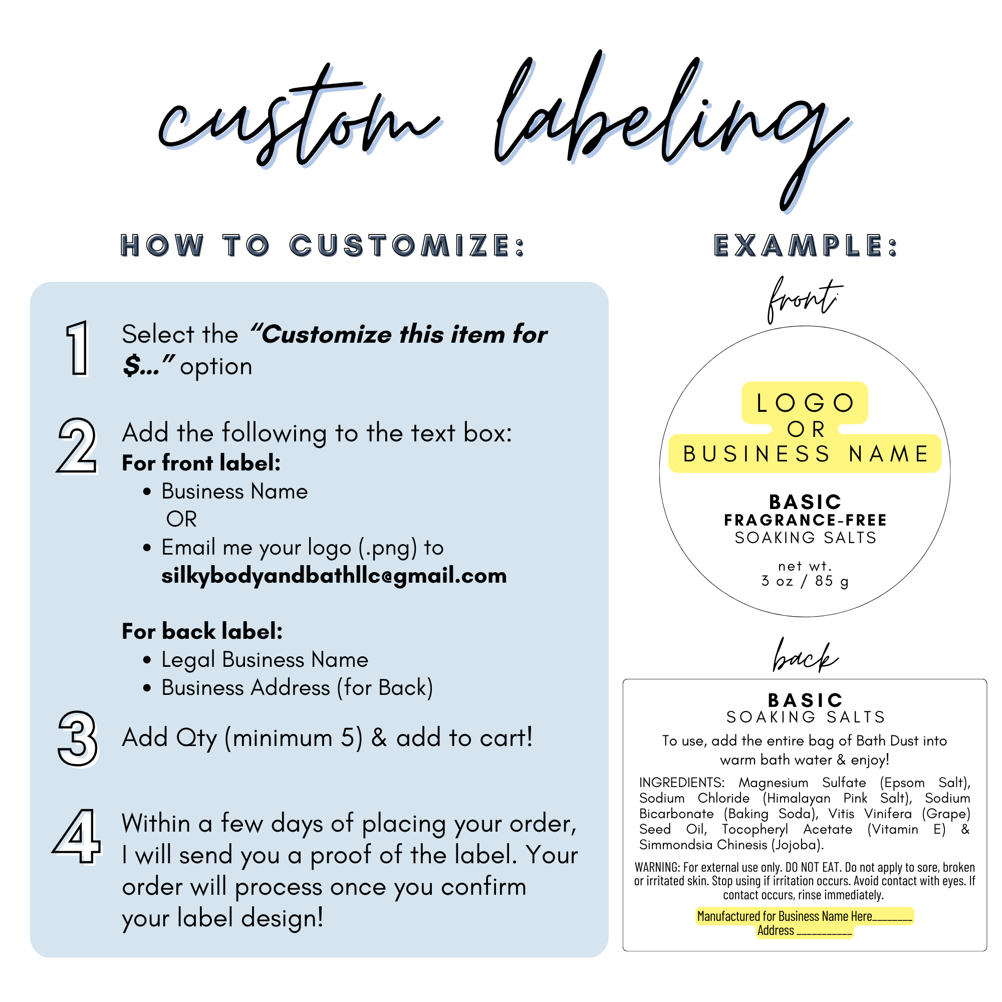 Silky Body & Bath - Wholesale Bath Salts - Lavender Soaking Salts2