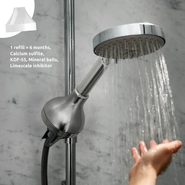 TAPP Water - Wholesale Water Filter - ShowerPro Starterpack Chrome3