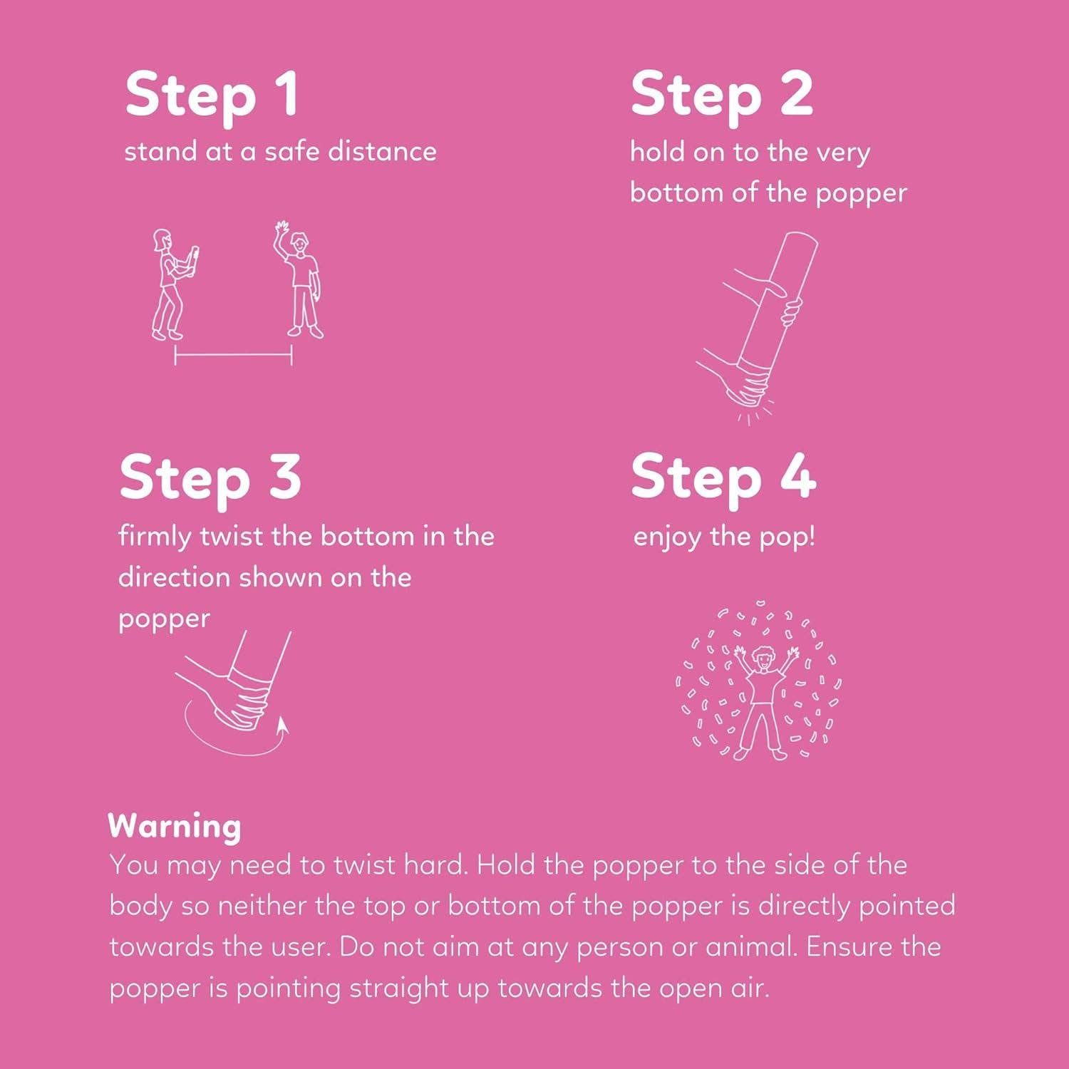 TUR Party Supplies - Wholesale Confetti - Authentic Gender Reveal Powder Popper4