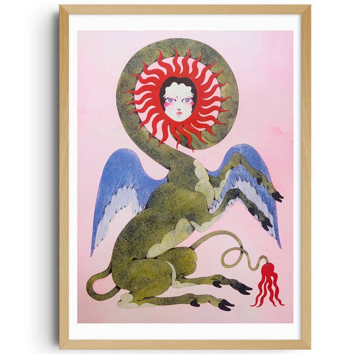 KIBLIND Atelier - Vendita all'ingrosso Poster - Poster A3 - Lou Benesch - L'angelo