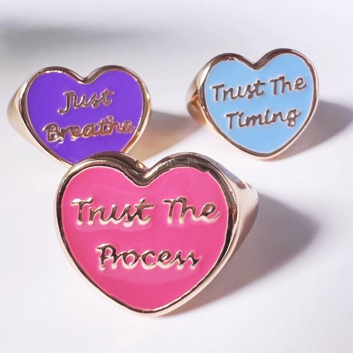 Intention Rings for wholesale by Affirmation Darling