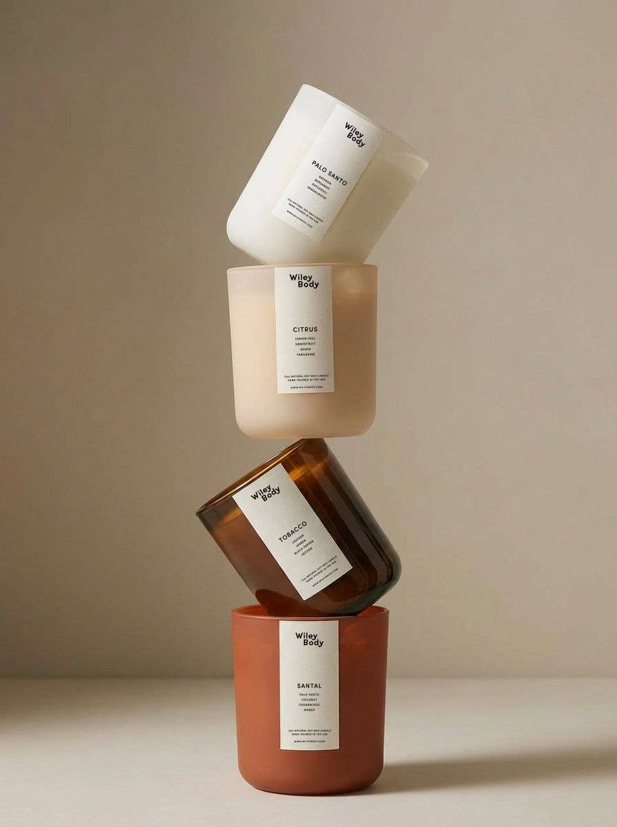 Wiley Body - Wholesale Jar/Filled Candle - The Candle5