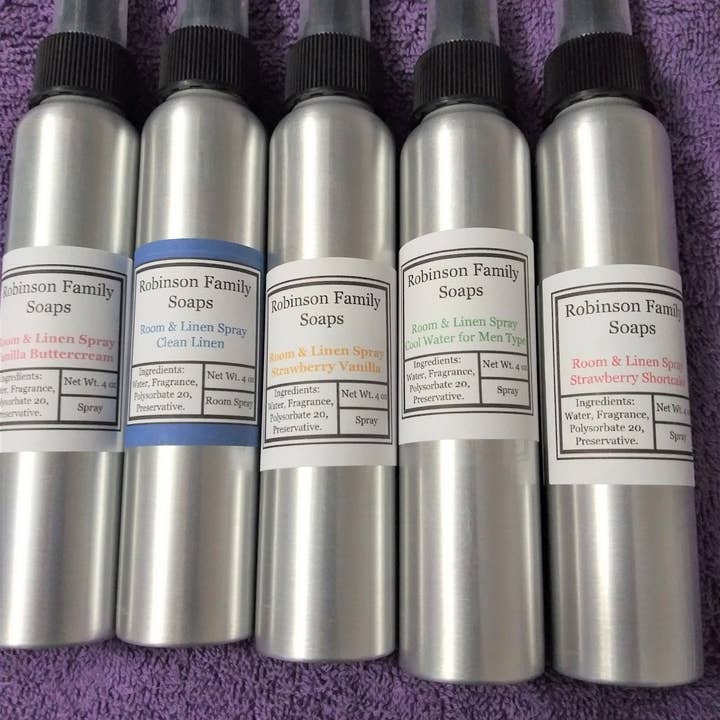 Robinson Family Soaps LLC – wholesale Room & linen spray – Holiday Room Sprays