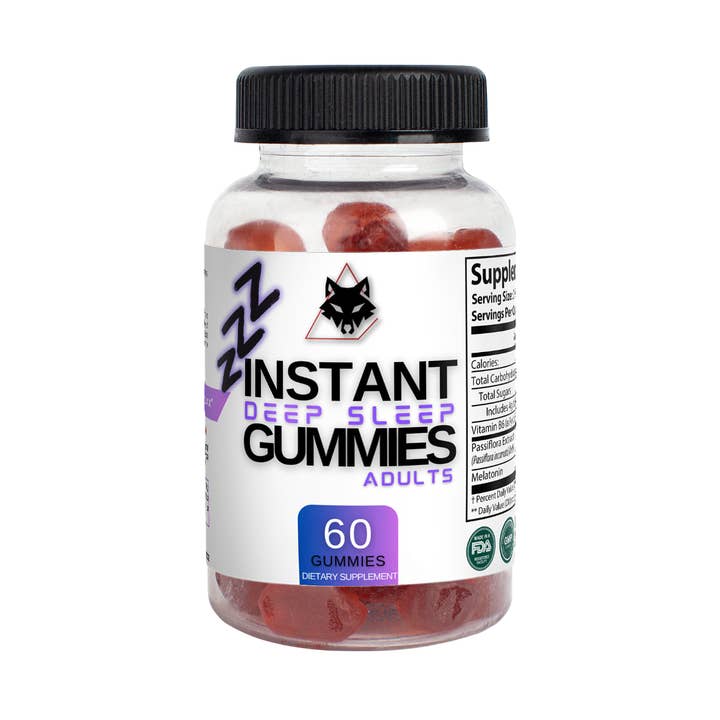 INSTANT DEEP SLEEP GUMMIES for wholesale by WOLF by Logan
