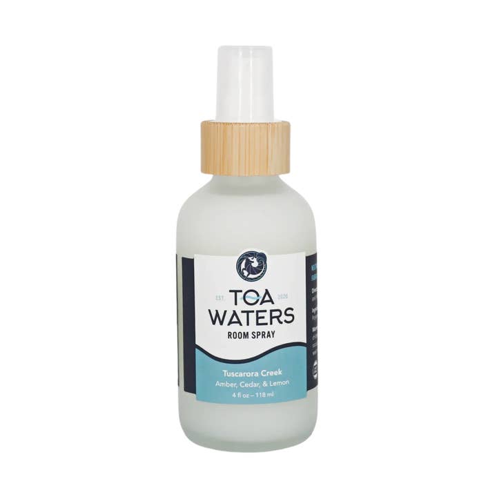 Tuscarora Creek Room Spray - Amber, Cedar, and Lemon for wholesale by TOA Waters