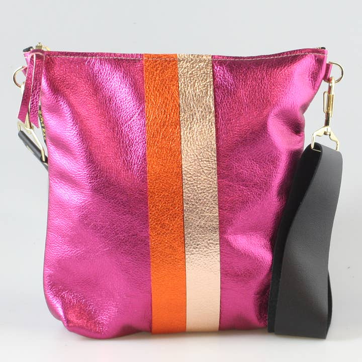 Zina Kao Exclusives - Wholesale Crossbody Bag - Women's - The Graham Crossbody: METALLICS!